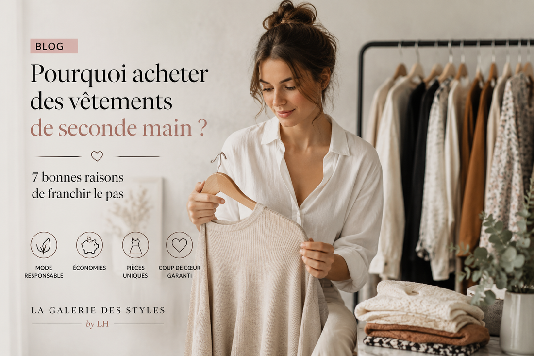 Pourquoi acheter des vêtements de seconde main ? Les 7 bonnes raisons de franchir le pas !