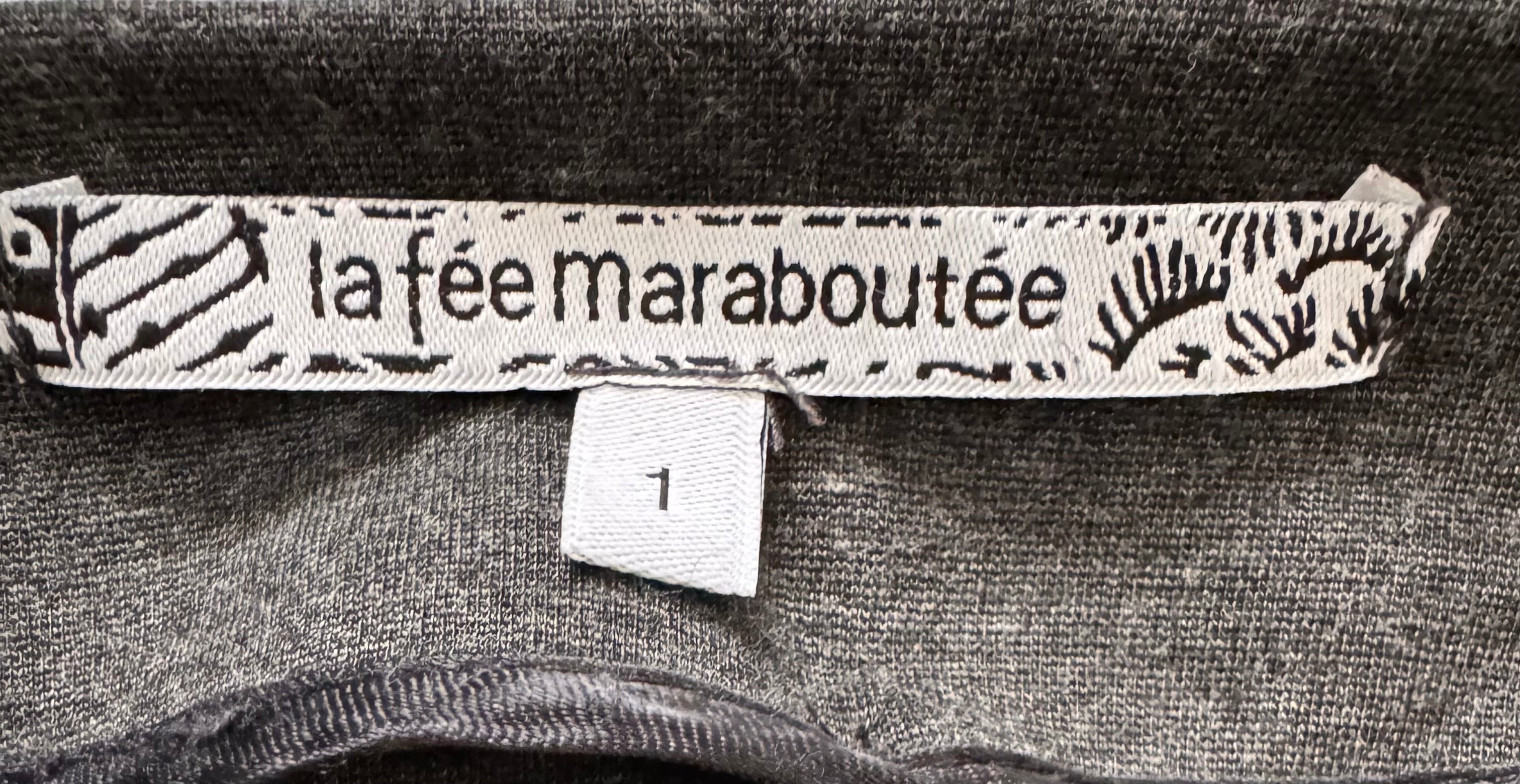 Veste fluide gris anthracite – La Fée Maraboutée – Taille 1