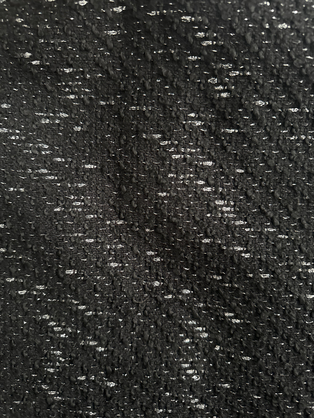 Jupe noire scintillante texturée KIABI – Taille 44