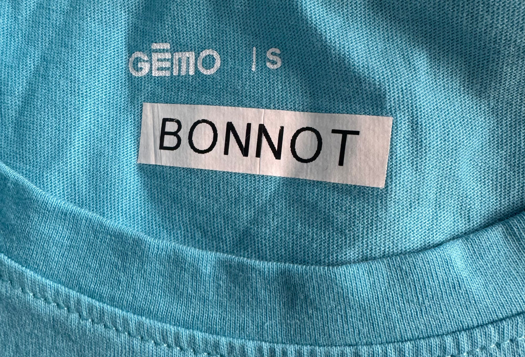 T-shirt bleu BONNOT – Taille S