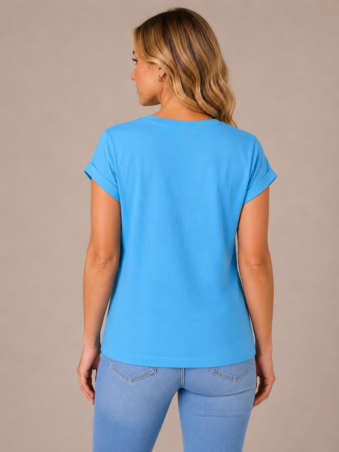 T-shirt bleu BONNOT – Taille S