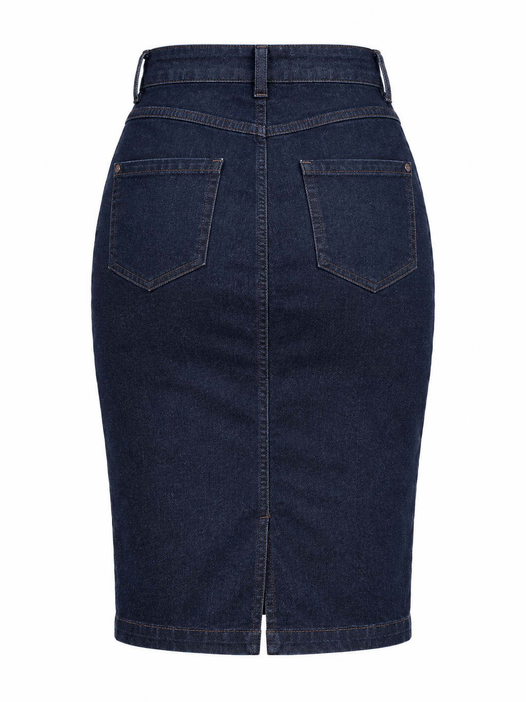 Jupe en jean bleu foncé Camaïeu – Taille 36