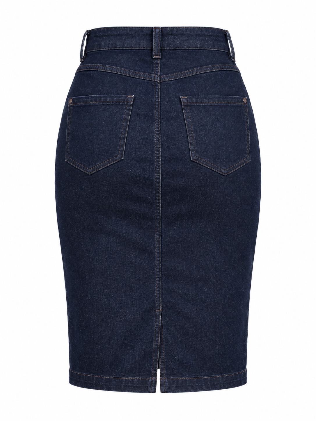 Jupe en jean bleu foncé Camaïeu – Taille 36