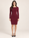 Robe pull bordeaux Etam – Taille S