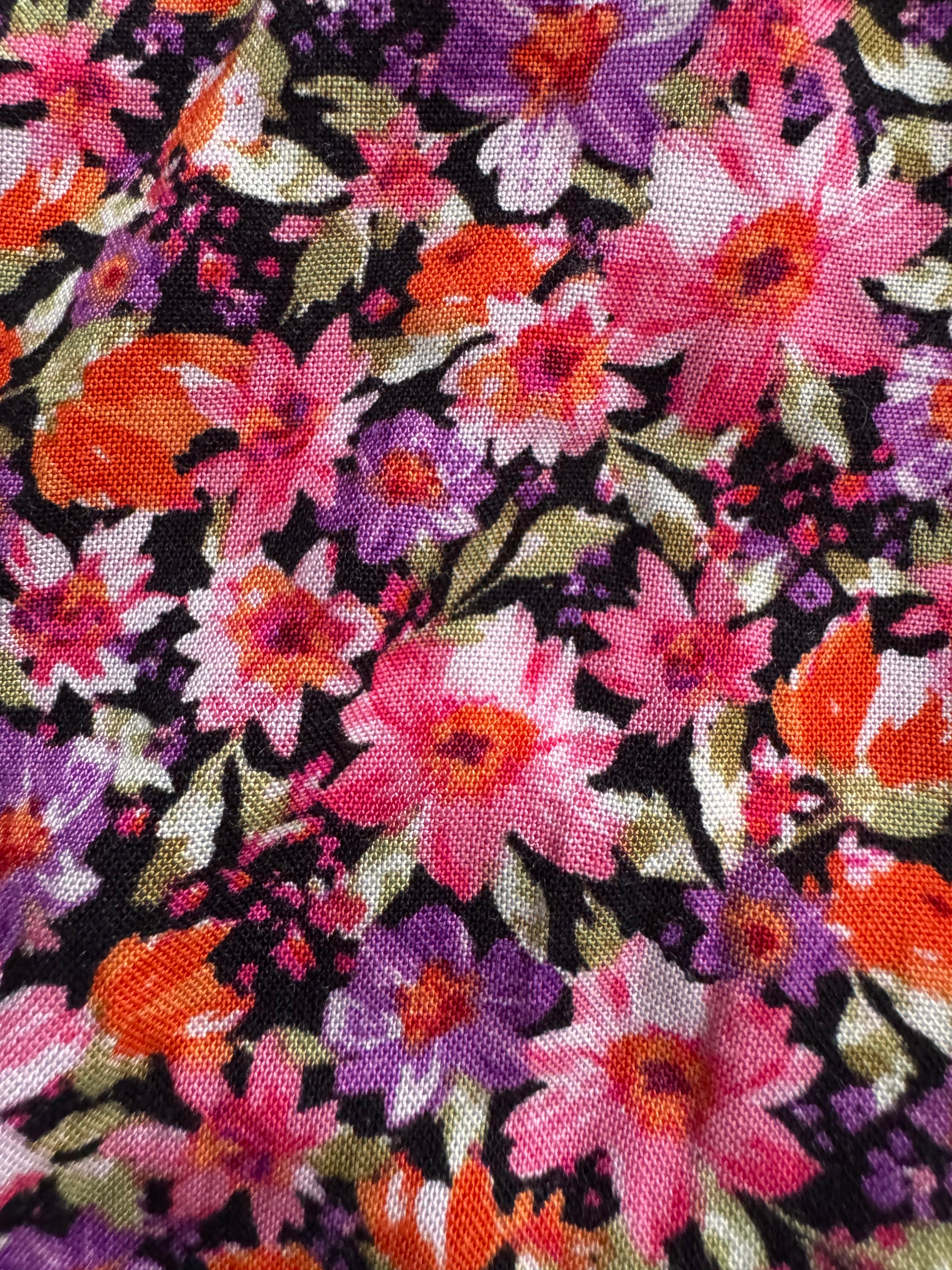 Crop top fleuri à nouer - Amisu