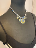 Collier fantaisie bohème chic multicolore