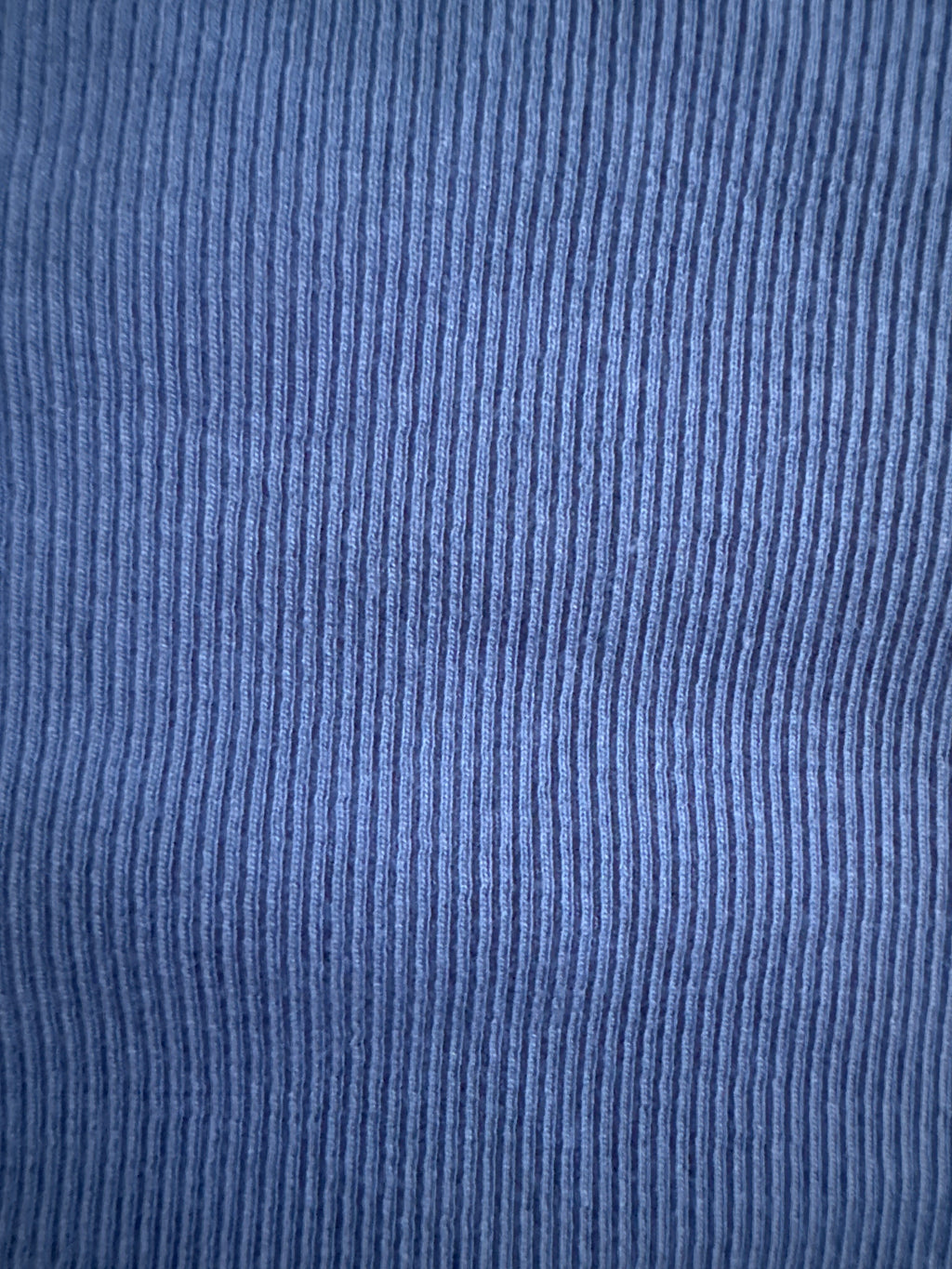 Robe moulante côtelée bleu pervenche H&M – Taille M