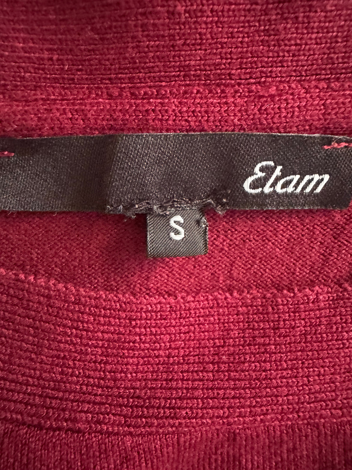 Robe pull bordeaux Etam – Taille S