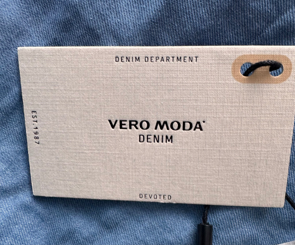 Combishort Vero Moda en denim léger – Taille S