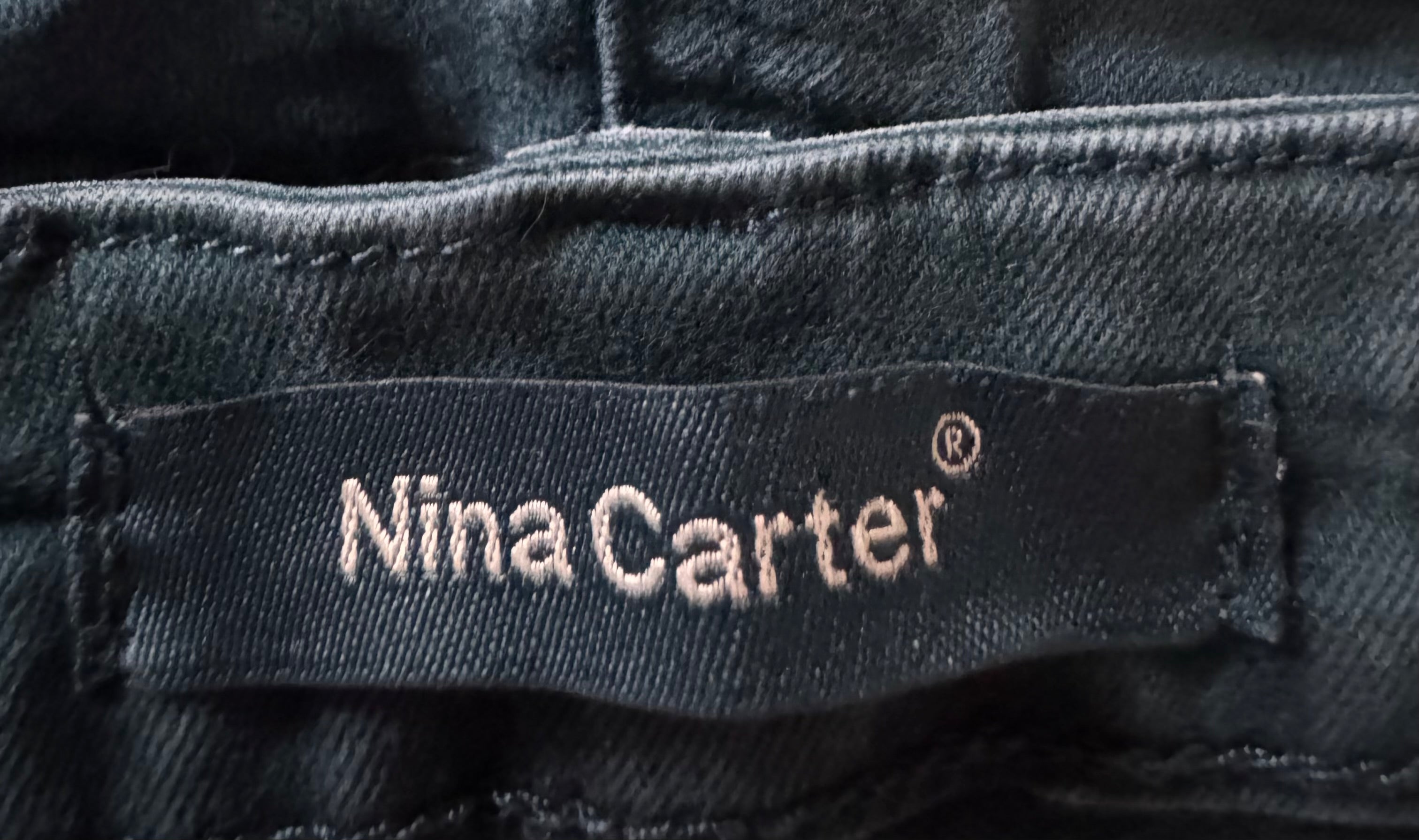 Jean Nina Carter – Taille 36 (S) Vert canard