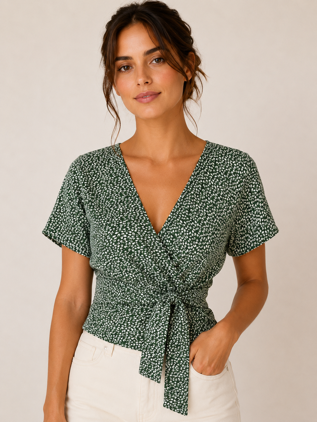 Top cache-cœur SHEIN – Taille S