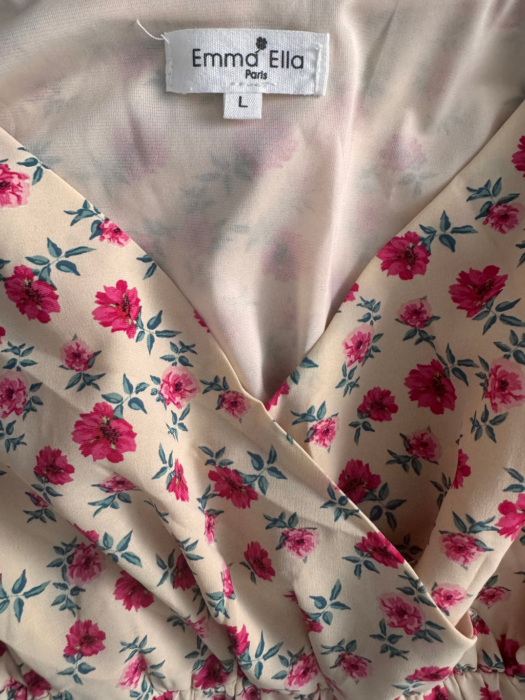 Robe longue fleurie Emma Ella Paris – Taille L