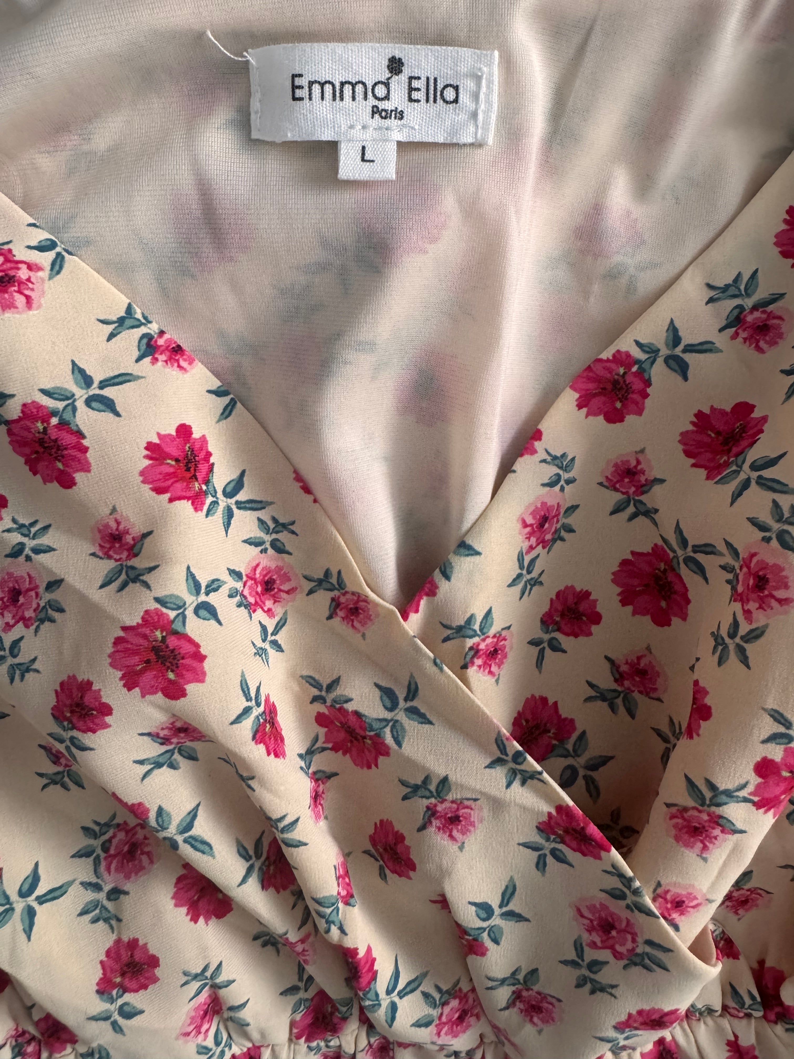 Robe longue fleurie Emma Ella Paris – Taille L