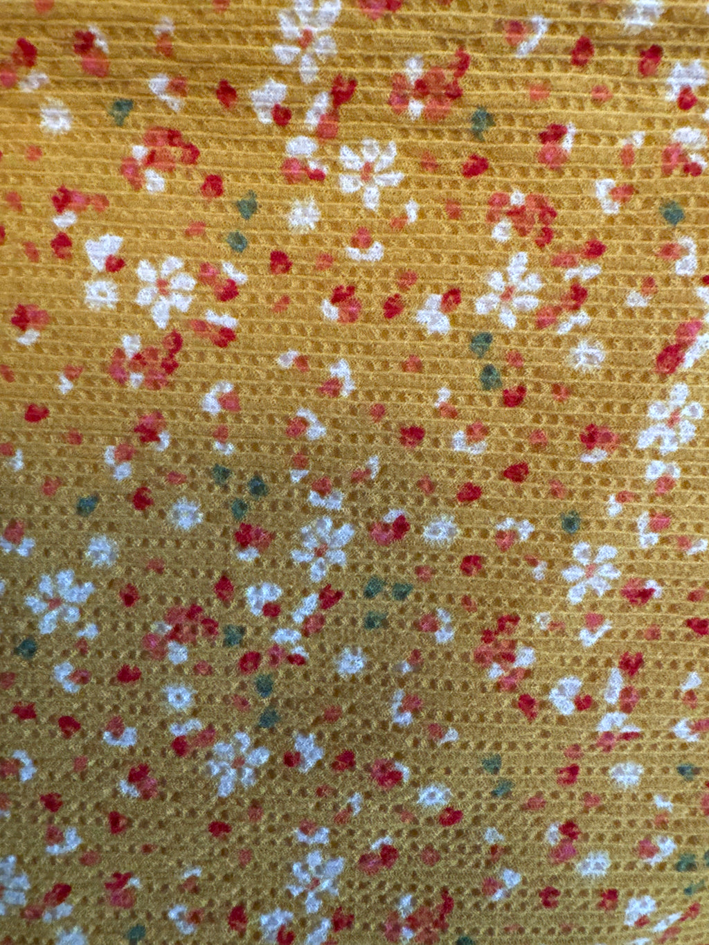 Robe fluide fleurie jaune – Promod