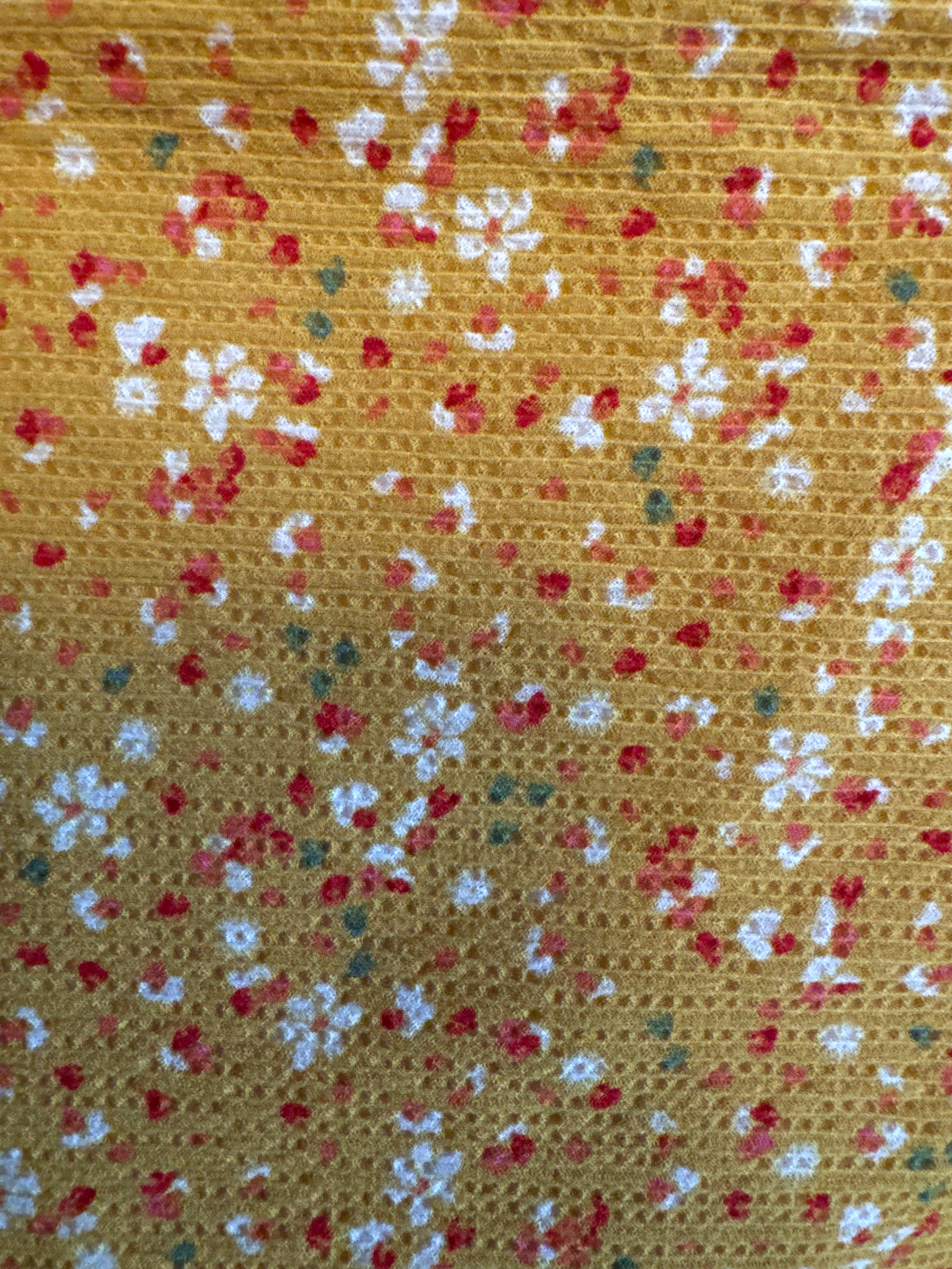 Robe fluide fleurie jaune – Promod