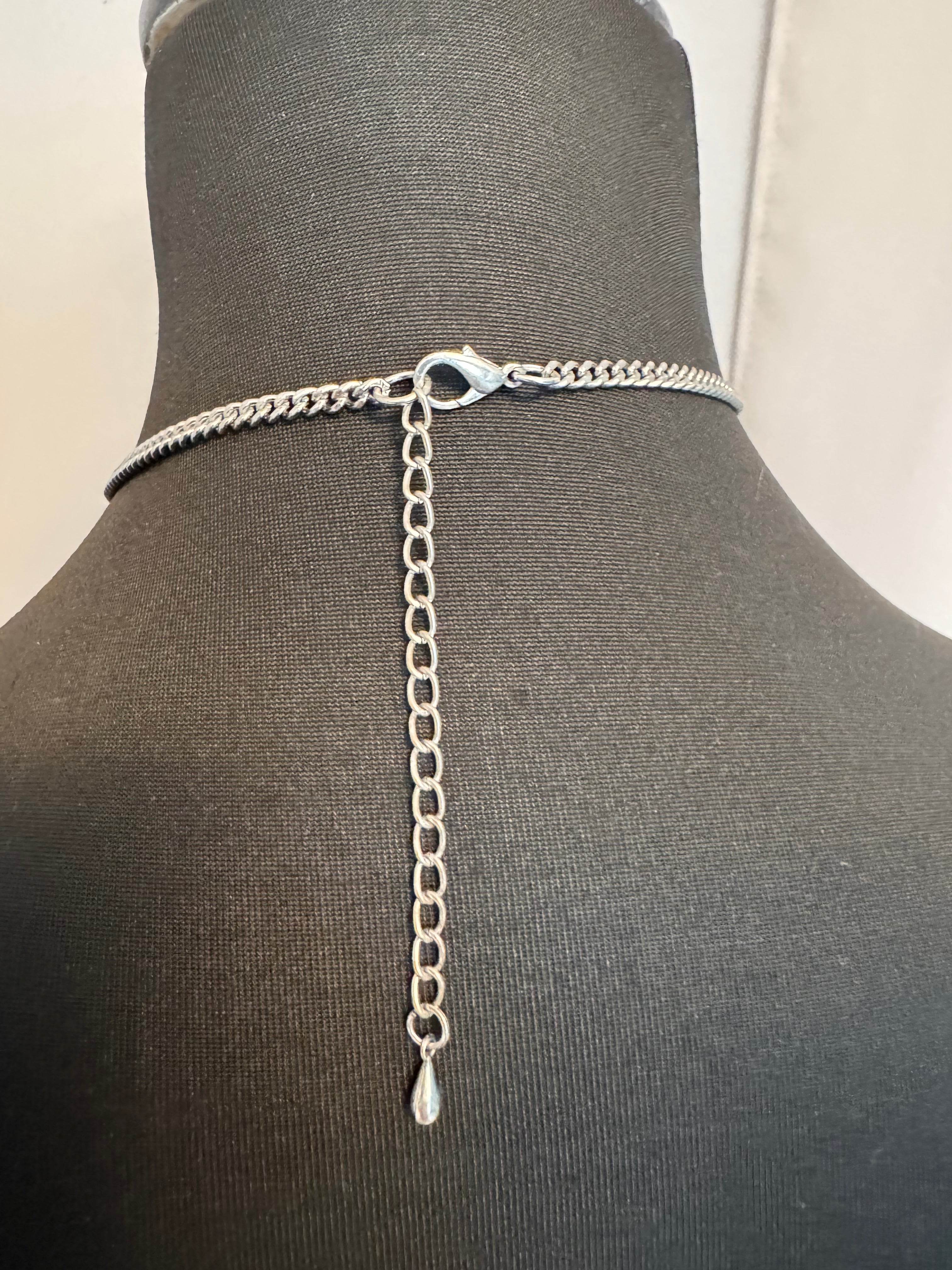Collier fantaisie bohème chic multicolore