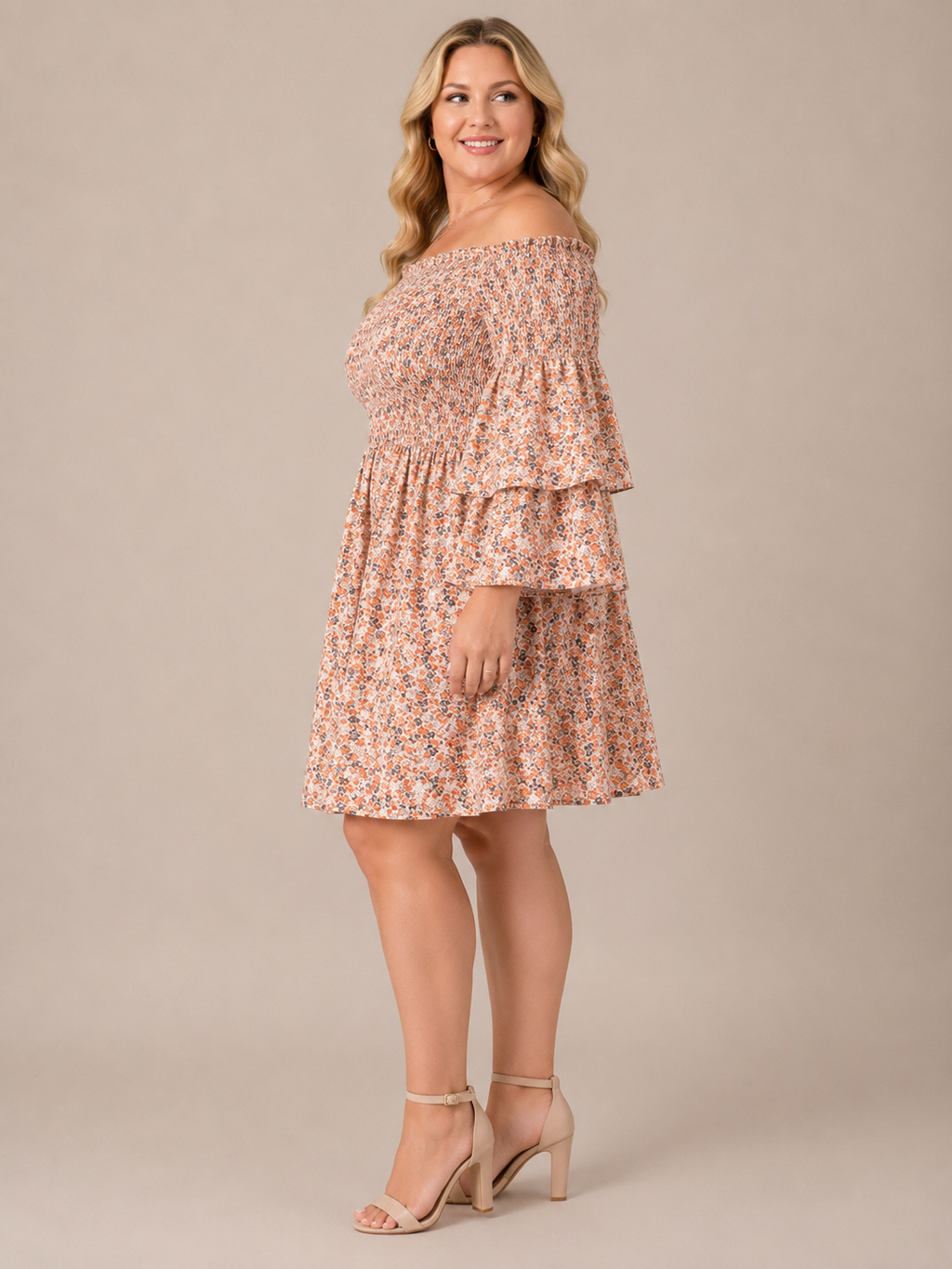 Robe fleurie SHEIN Curve – Taille 0XL