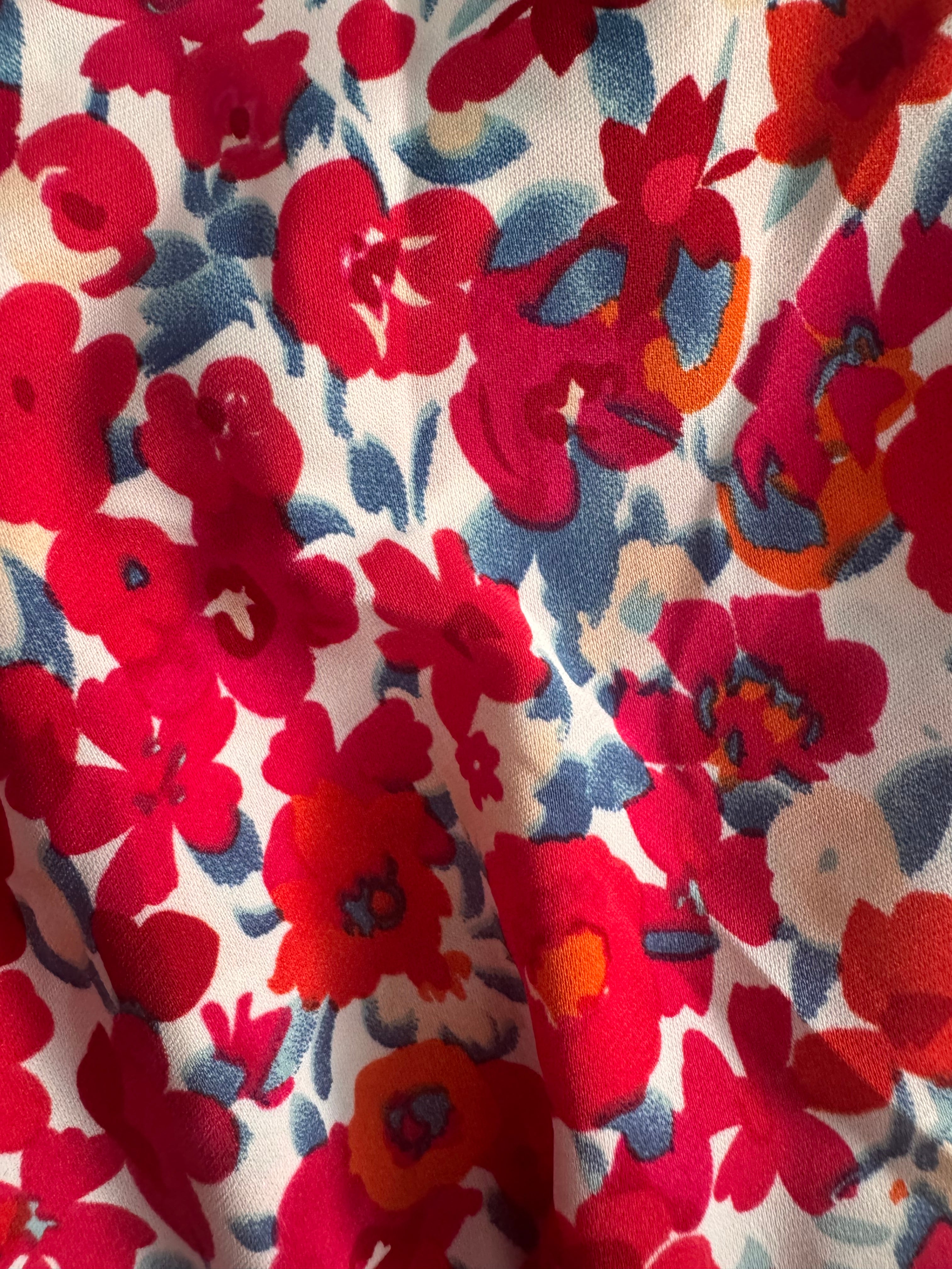 Robe fleurie portefeuille – Lilie Plus+ – XL/XXL
