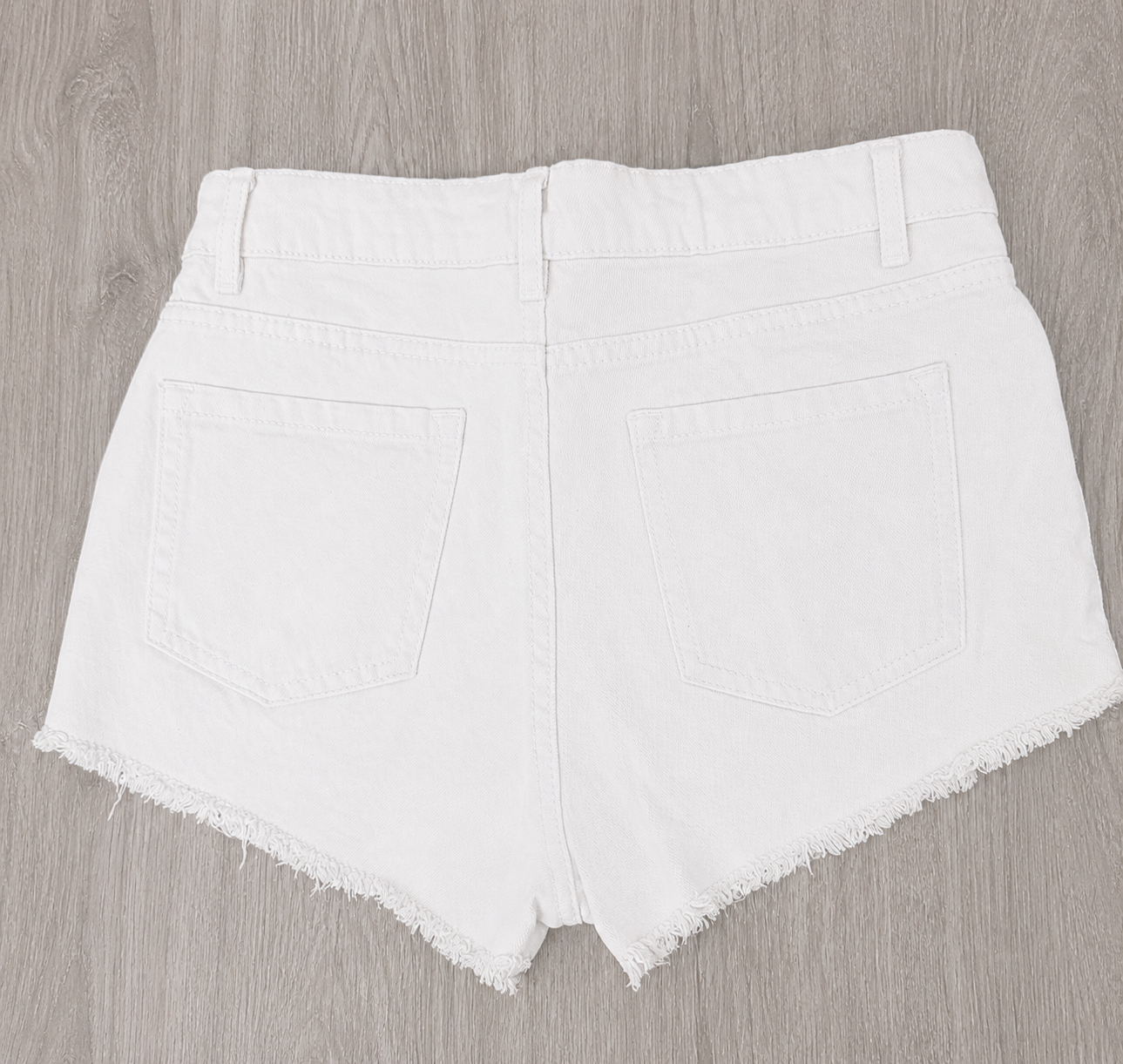 Short en jean blanc JENNYFER – Taille 34