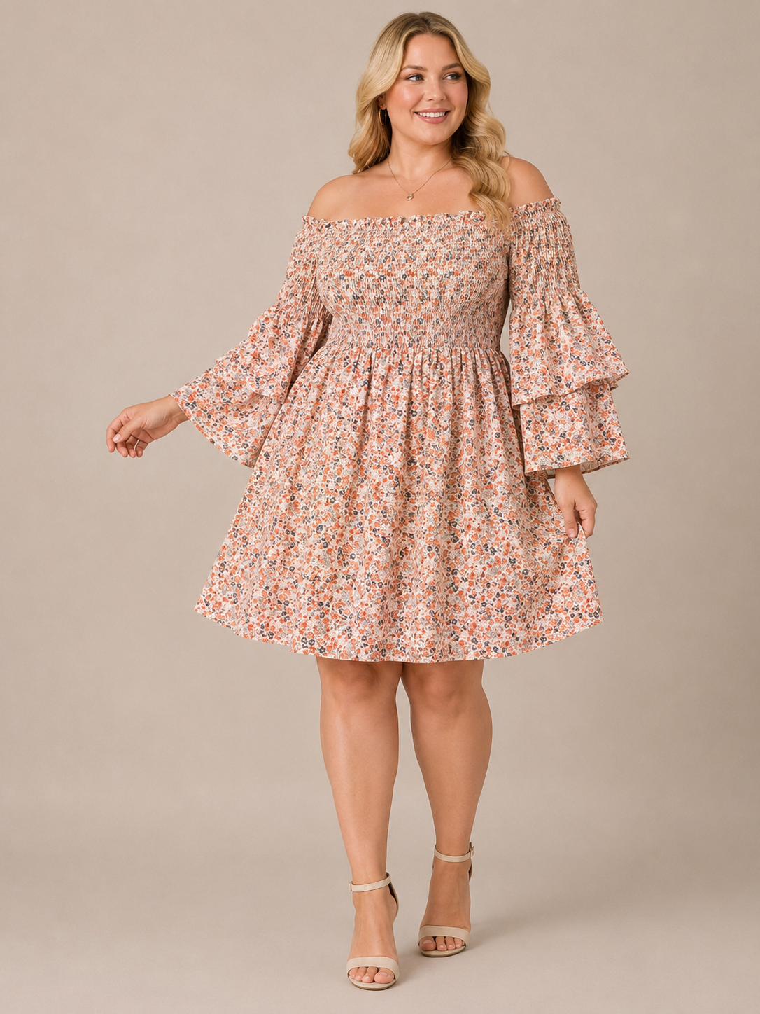 Robe fleurie SHEIN Curve – Taille 0XL