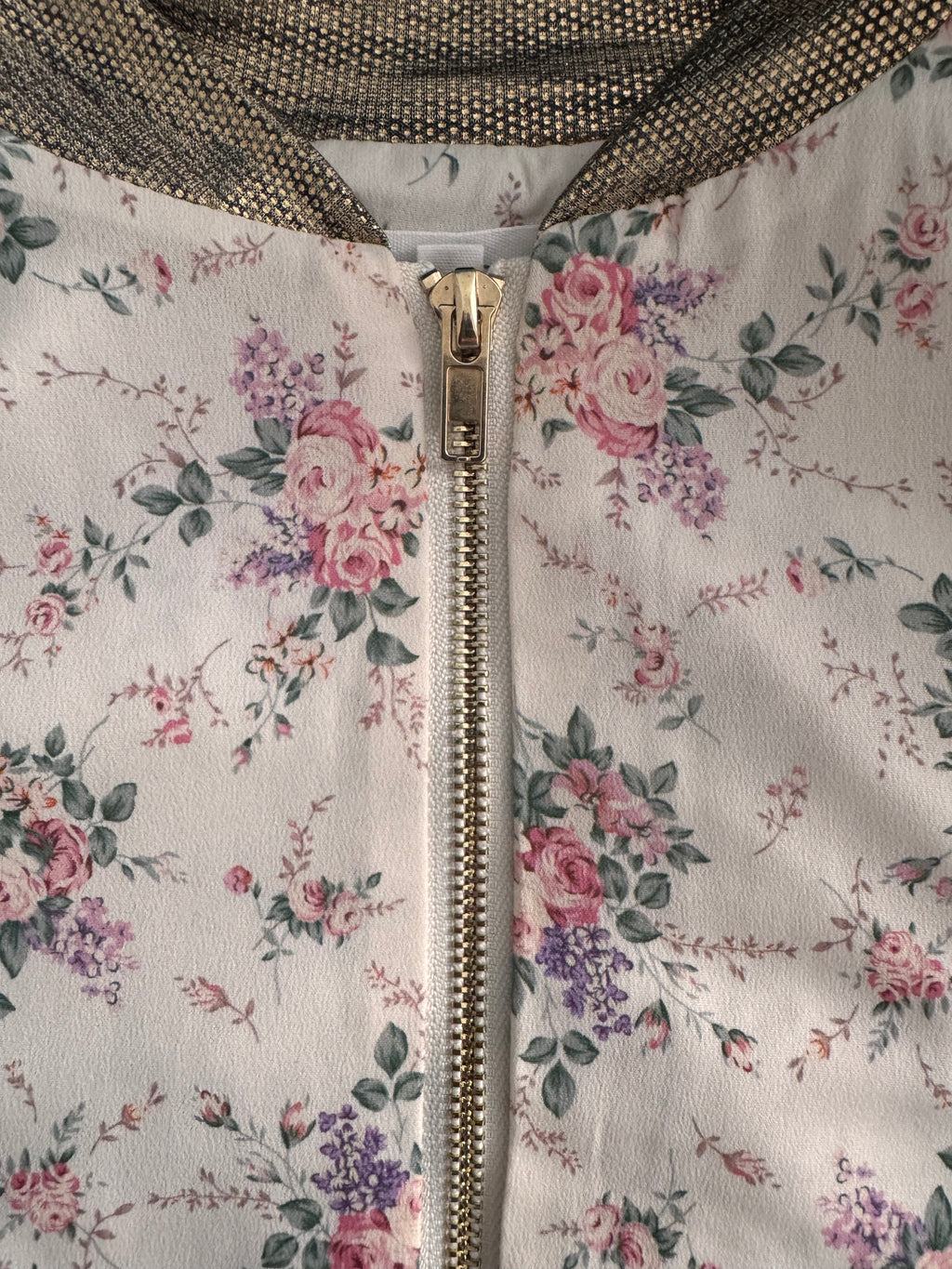 Veste bomber fleurie – Emma Ella Paris – Taille M