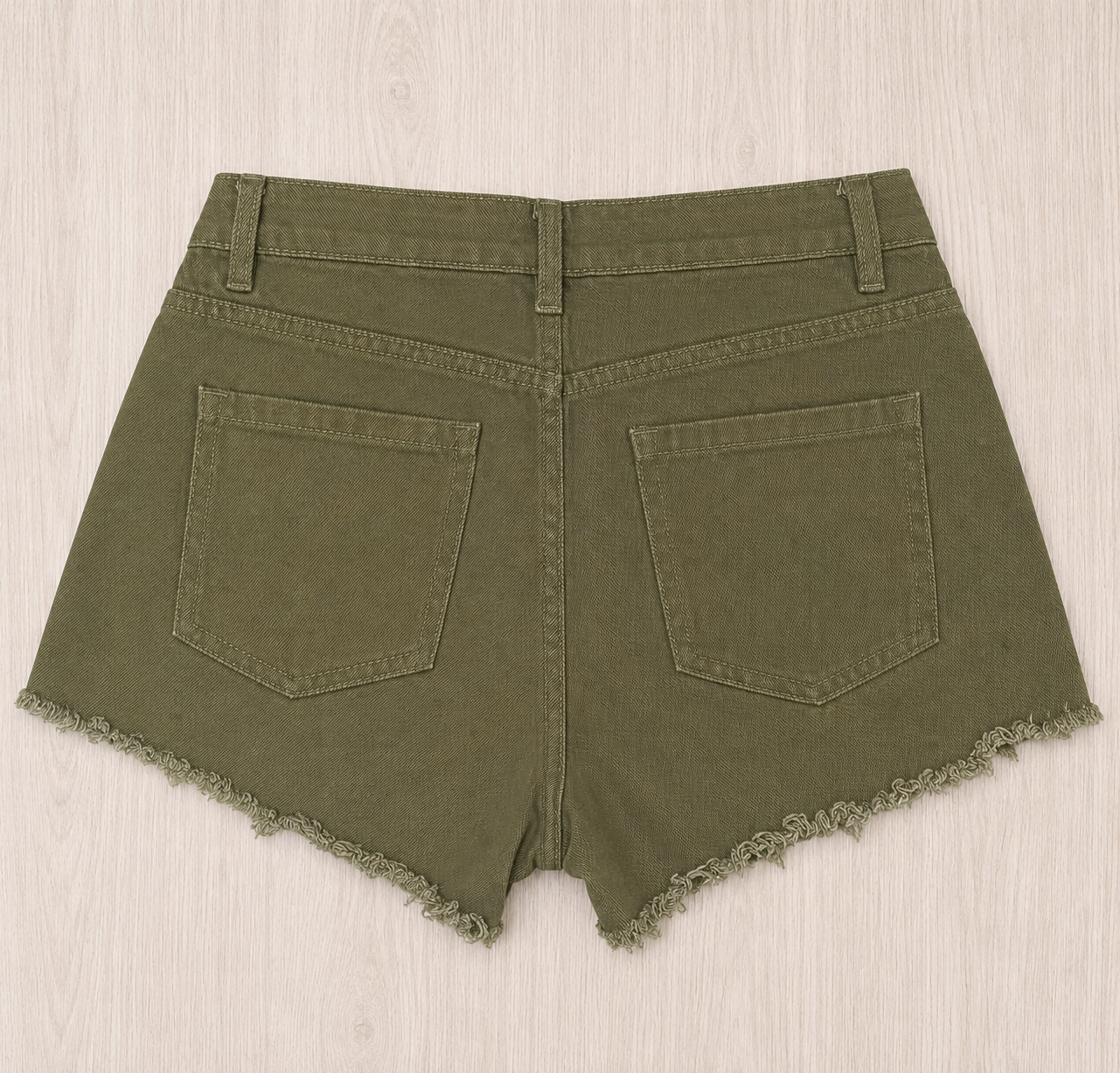 Short en jean kaki Jennyfer – Taille 34
