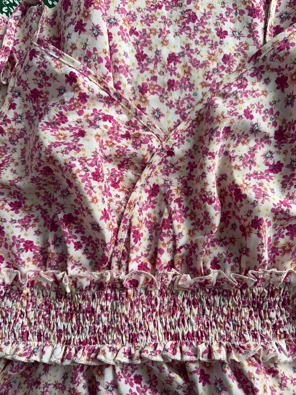 Robe fleurie à fines bretelles – SHEIN