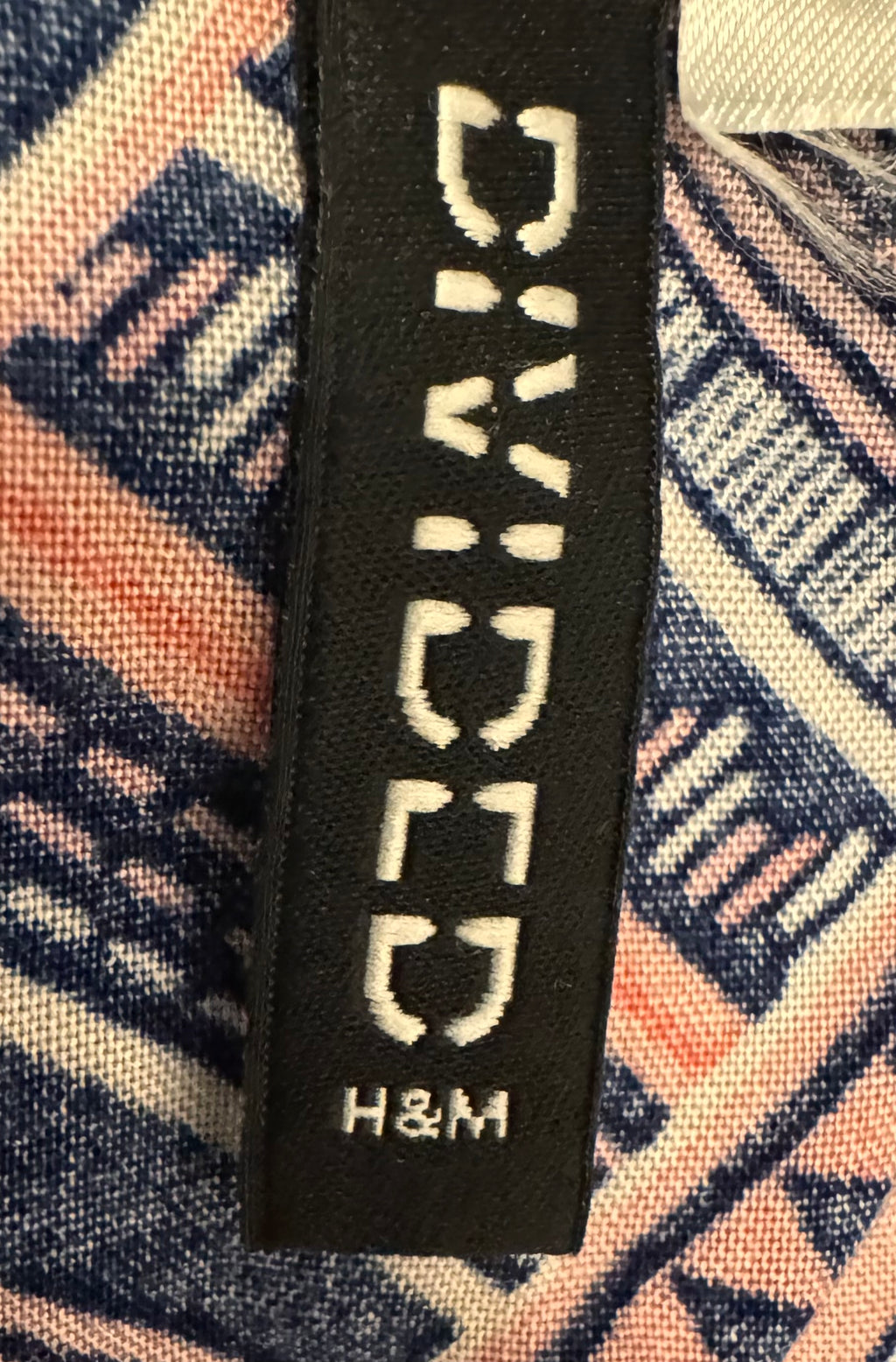 Haut à fines bretelles H&M – Imprimé graphique