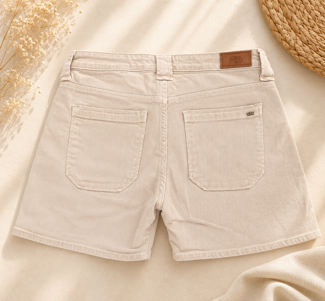 Short beige Le Temps des Cerises – Taille 25