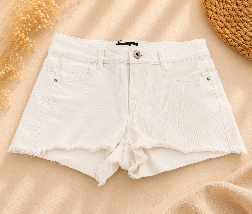 Short en jean blanc Jennyfer – Taille 32