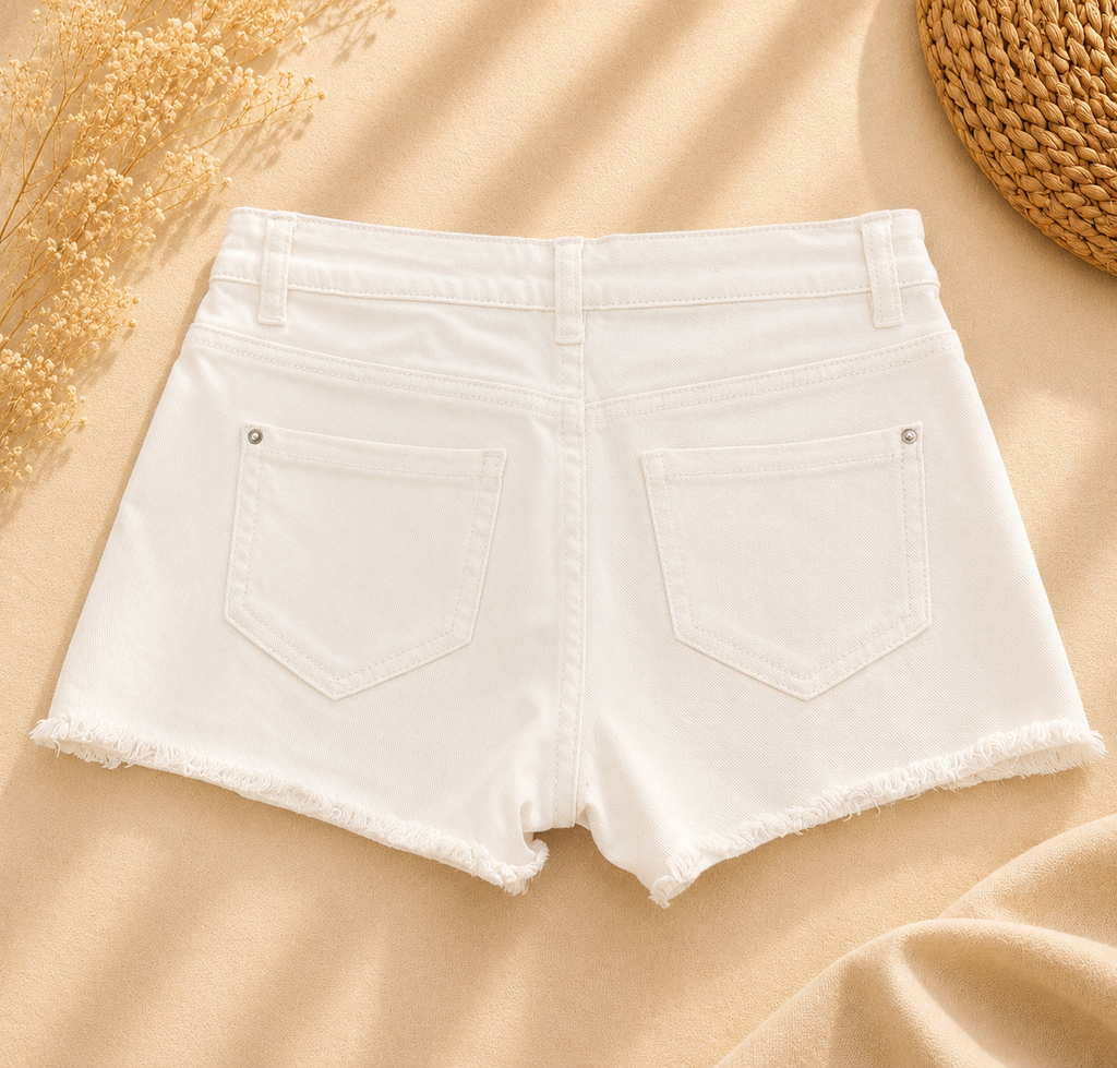Short en jean blanc Jennyfer – Taille 32