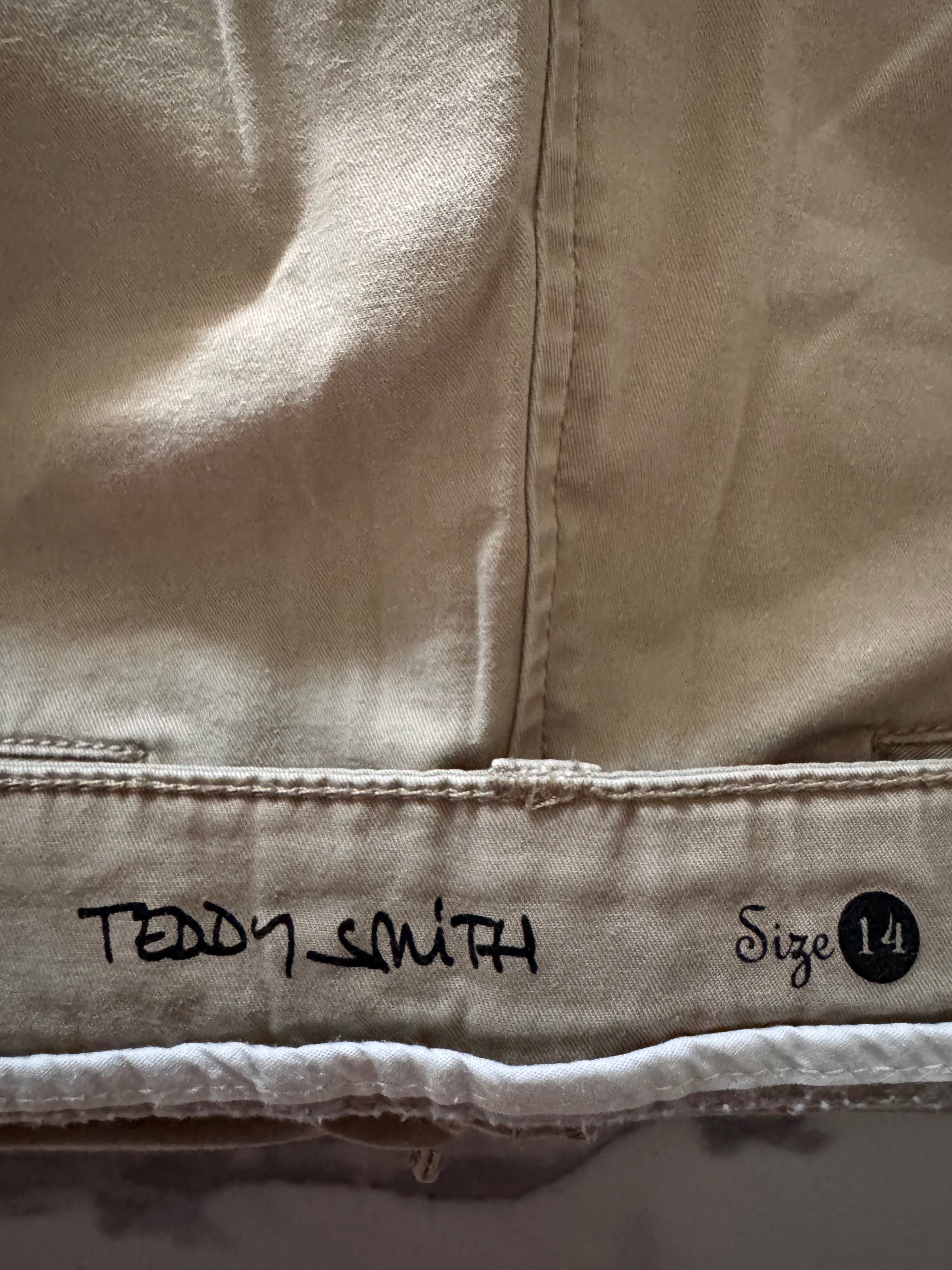 Pantalon chino beige Teddy Smith – Taille 14 ans