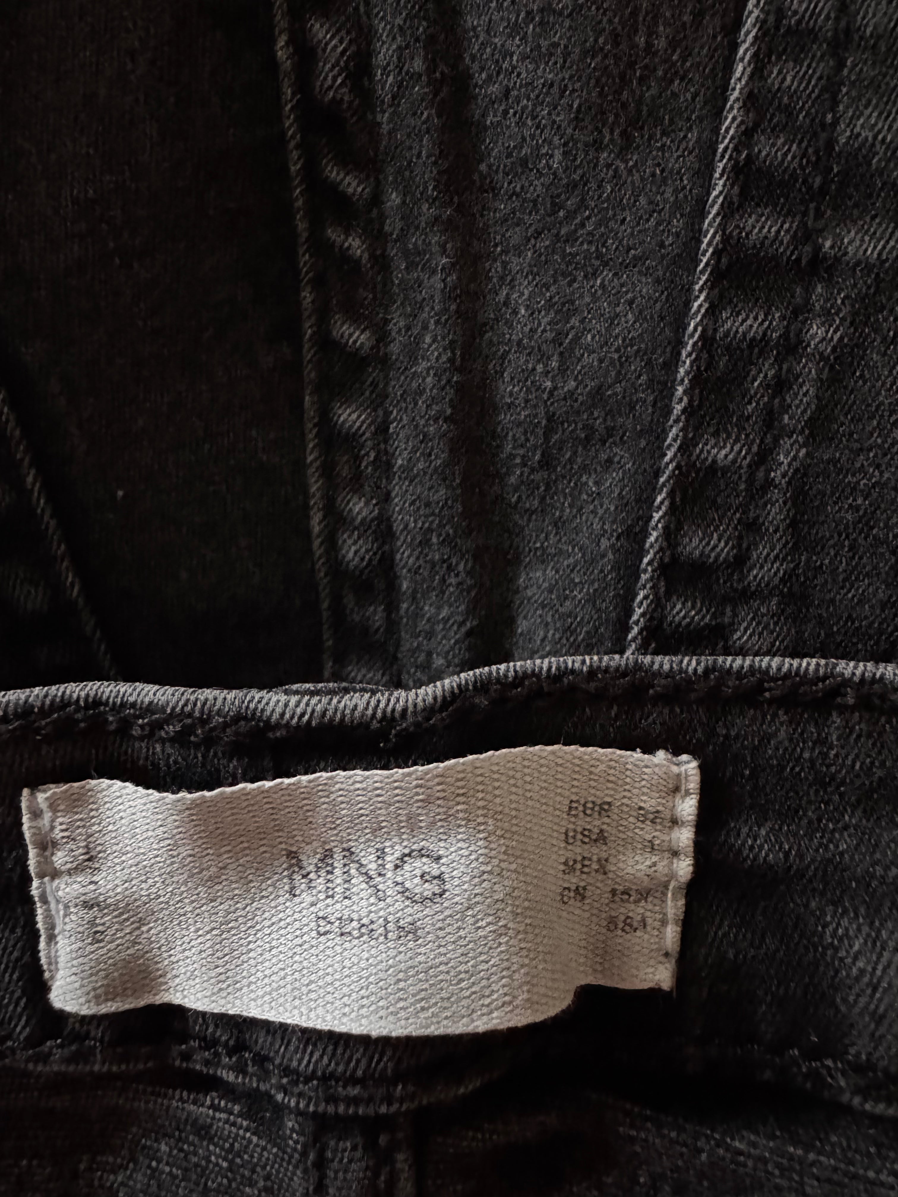 Jean noir Mango – Taille 32 (XS)