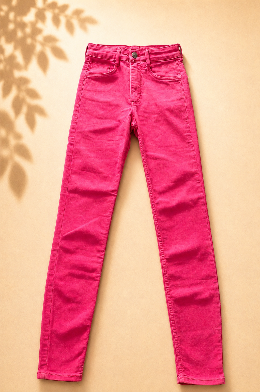 Pantalon skinny Zara rose fuchsia – Taille 32