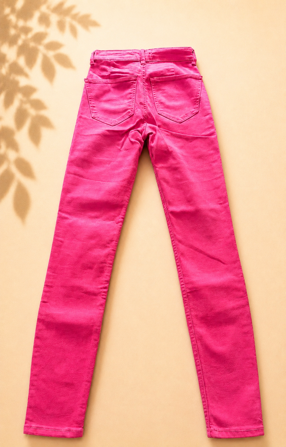 Pantalon skinny Zara rose fuchsia – Taille 32