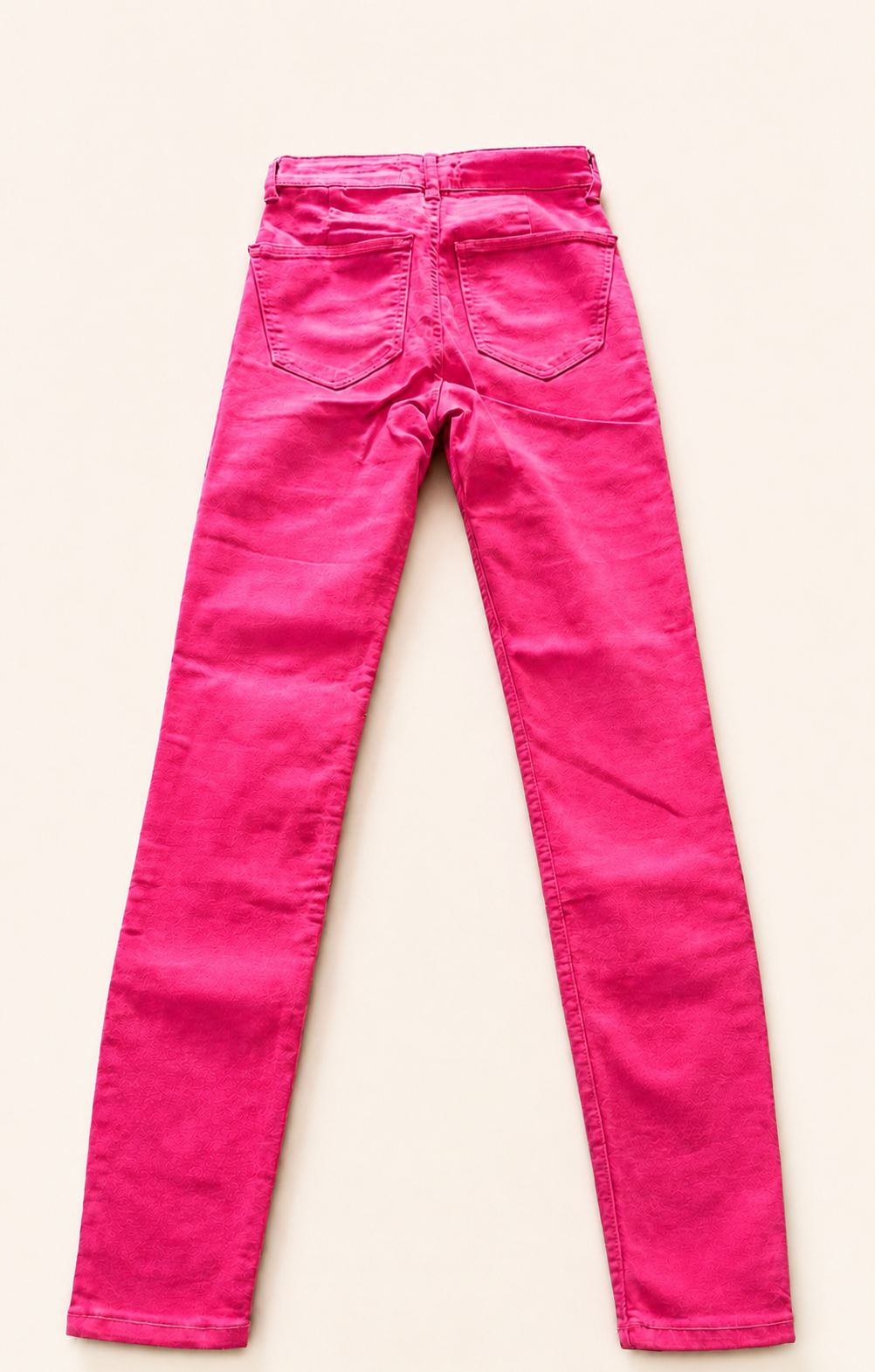 Pantalon skinny Zara rose fuchsia – Taille 32