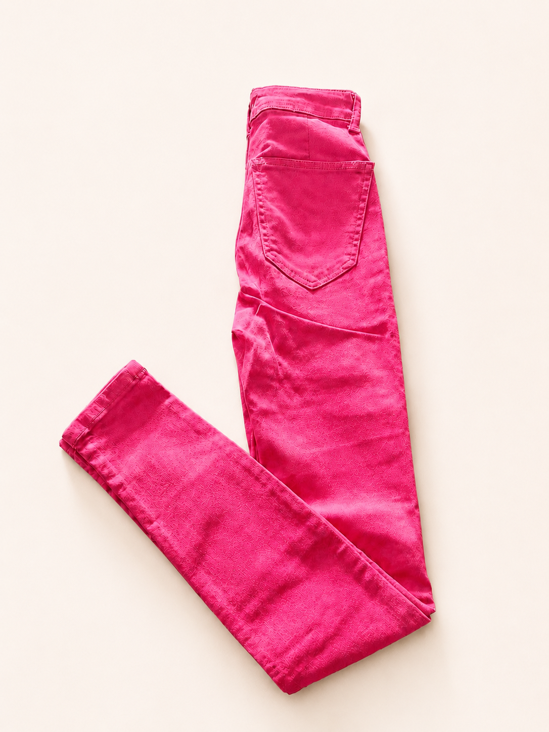 Pantalon skinny Zara rose fuchsia – Taille 32