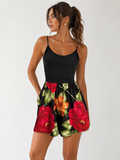 Combi-short fleurie Cherry Moda – Taille S