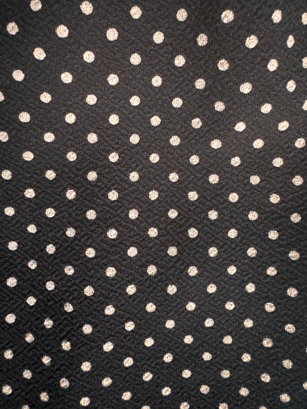 Combinaison pantalon noire à pois PrettyLittleThing – Taille 34