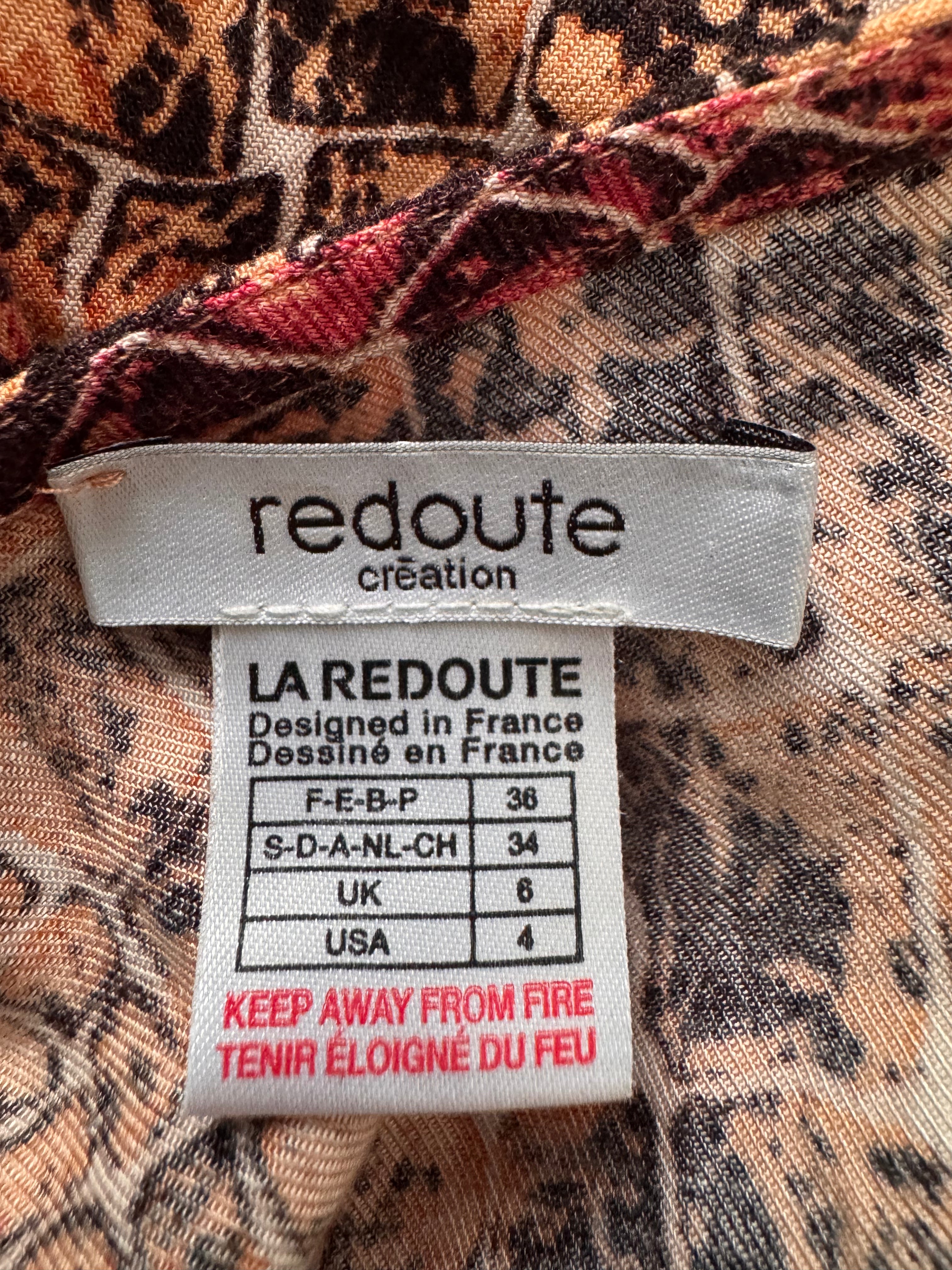 Robe imprimée – La Redoute Création – Taille 36