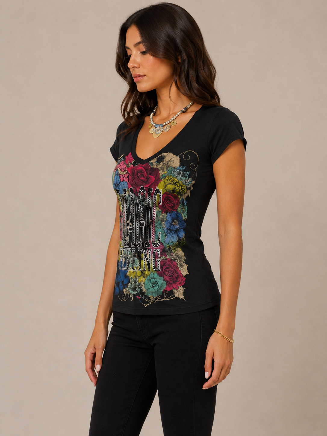 T-shirt Zara Collection « Magic Feeling » – Taille S