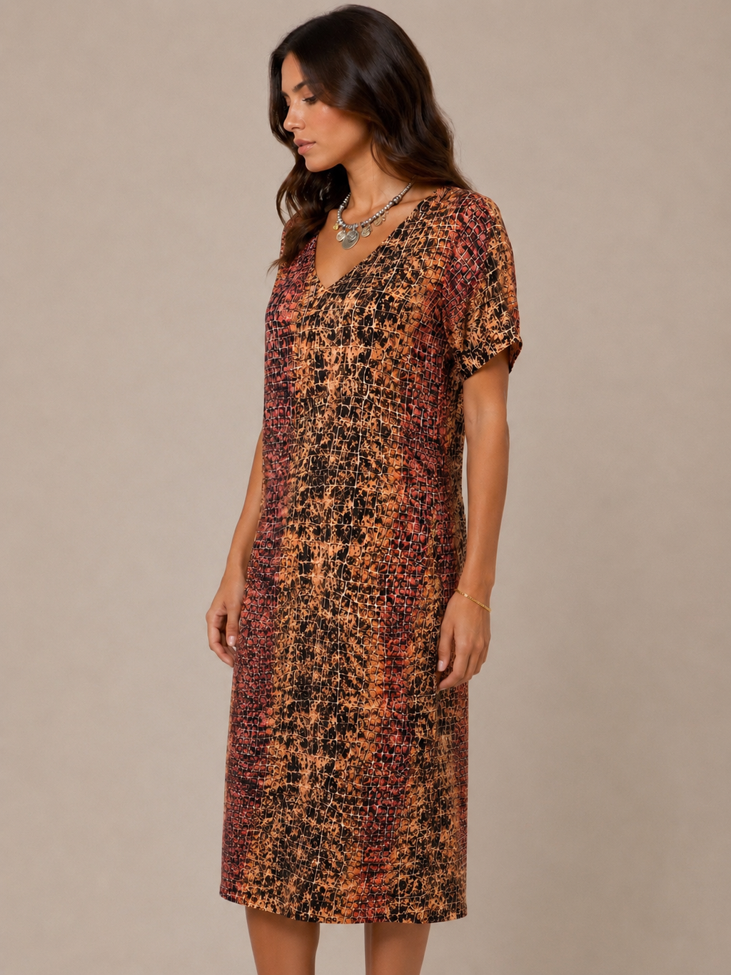 Robe imprimée – La Redoute Création – Taille 36