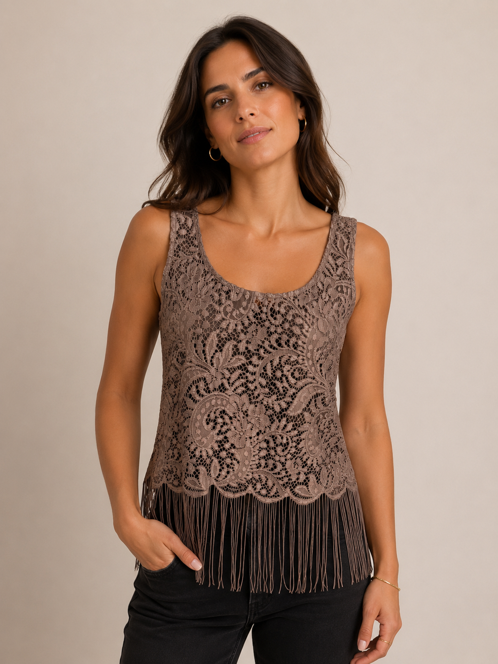 Haut en dentelle BKE – Taille S
