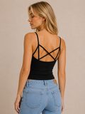 Crop top noir Tally Weijl – Taille S