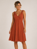 Robe SHEIN couleur rouille – Taille S (36)