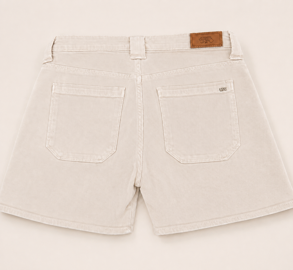 Ensemble ICONIC léopard & short beige Le Temps des Cerises