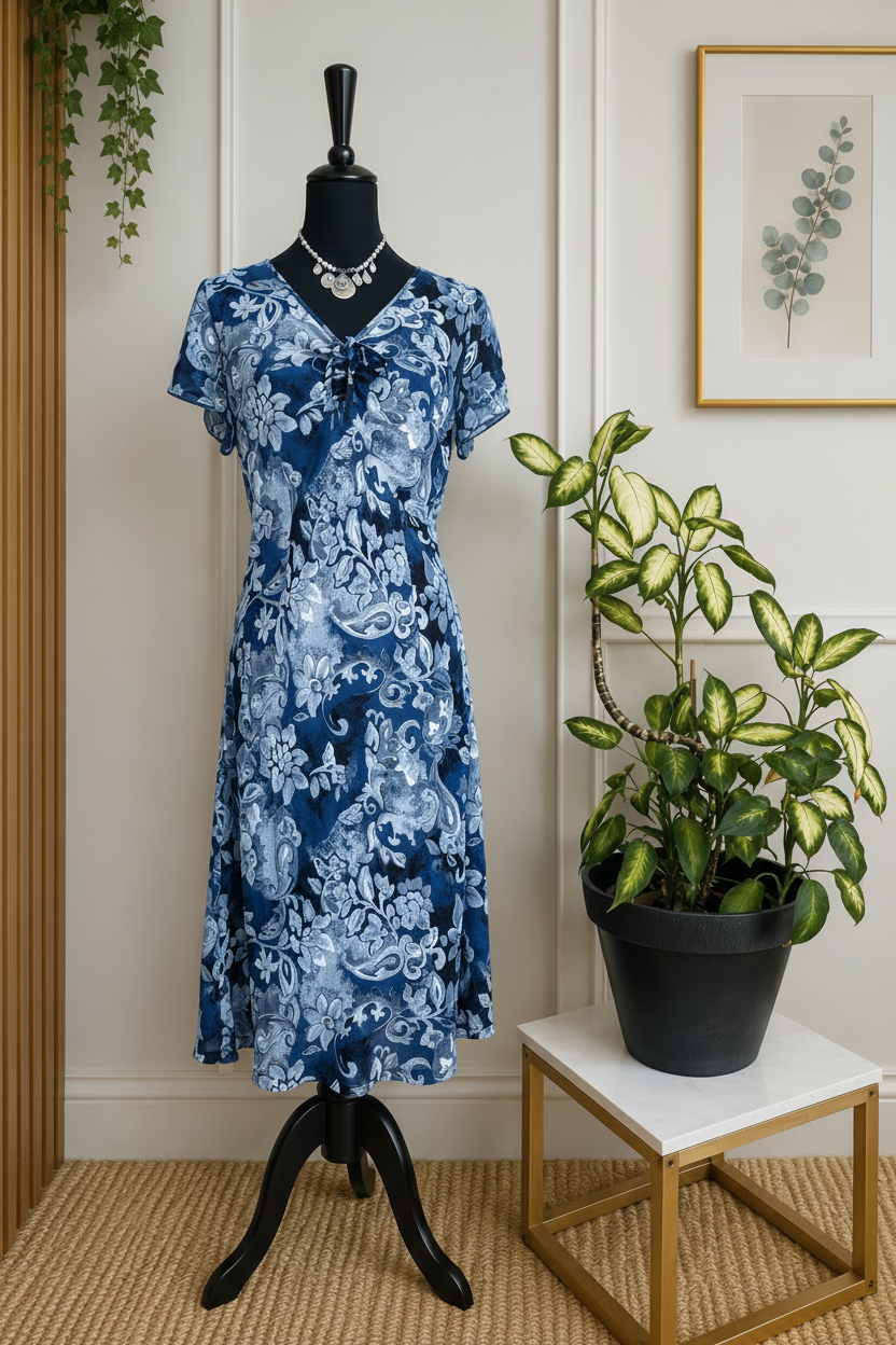 Robe Berger du Nord – Taille 44 – 100 % Polyester